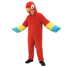 Papagei-en Kostüm-e, F32, Erwachsen-e Paradis-Vogel Fasching Karneval - Größe: M