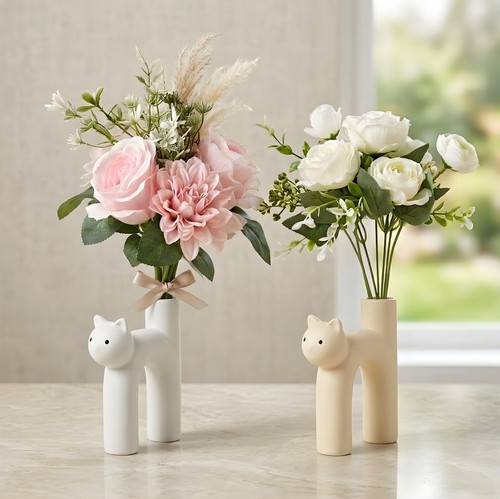 Katzen keramik vase als - katzen,