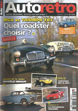 RETRO AUTO NR. 439 MGA VS TRIUMPH TR3 / AMI 8 / 404 "EL CHEMIN" / SECMA FUN EXTR'M