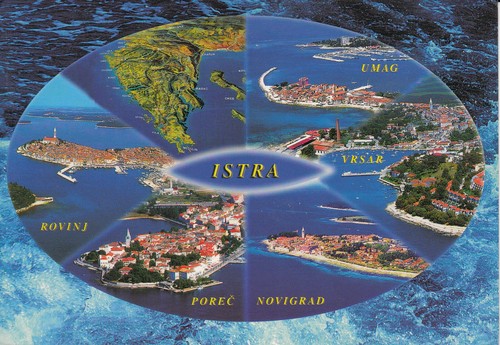 Alte postkarte istra - postkarte,