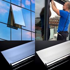 Spiegelfolie 5€/m² Fensterfolie Spiegel  Folie Fenster Glas Scheiben Spion 