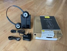 Jabra Pro 920 Duo Kabelloses DECT Headset HD Voice und Noise OVP hohe Reichweite
