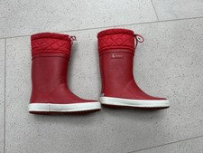 Aigle Gummistiefel Gefüttert Kinder Schuhe Größe 31 Rot