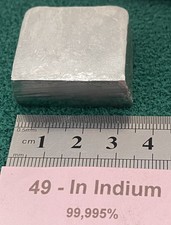 98g INDIUM Metall 99,995%