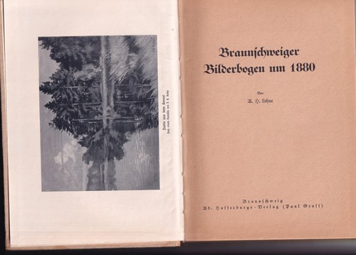 Altes buch braunschweiger - altes, buch-braunschweiger