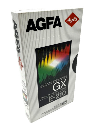 Agfa e210 vhs - e210, videokassette