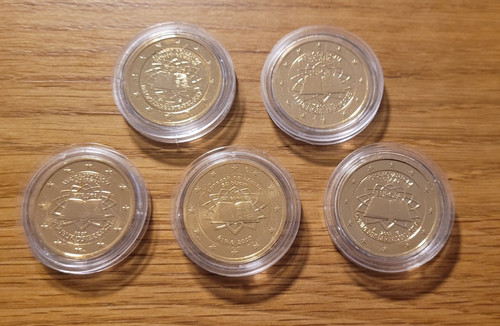 Euro münze 24k - 2,