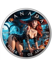 Kanada 2025 Naughty Witch 1 Oz
