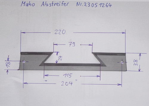 Abstreifer maho neu nr - maho, (nr