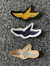 Bundeswehr Sammlung 3er-Set Fallschirmspringerabzeichen aus der Anfangszeit -