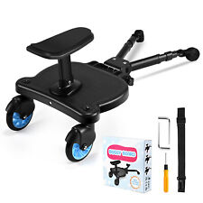 Buggy Board mit Rollen, Universal Kiddy Board passend für 99% der Kinderwagen-