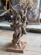 STATUE GUSSEISEN FIGUR ARMOR