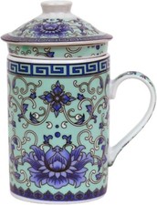 Keramik teetasse mit deckel - mit,
