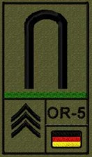 Bundeswehr Rangabzeichen mit