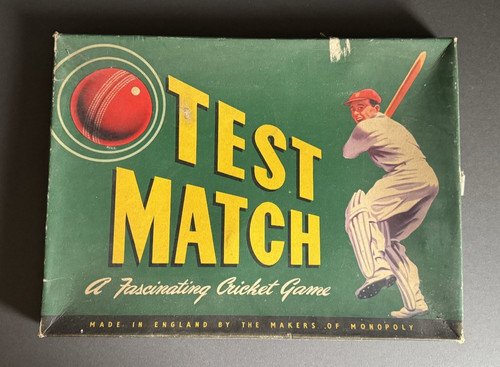 Vintage testspiel cricket - testspiel,