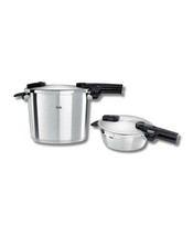 FISSLER Schnellkochtopf VITAQUICK PREMIUM Set 10,0 Liter + 2,5 Liter 2- Teilig