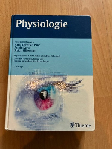 Physiologie auflage thieme - physiologie,