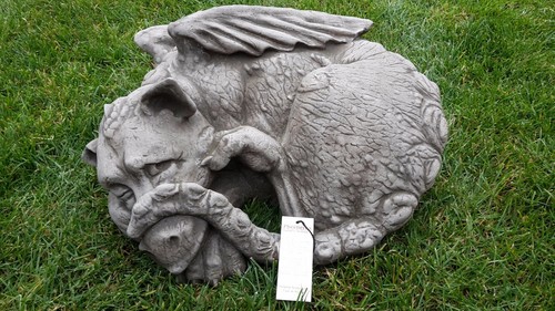 Drache figur skulptur gargoyle - skulptur,