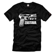 ZASTAVA M-57 TT Jugo Tokarev Pistole Serbien Deko Sportschütze T-Shirt #39840