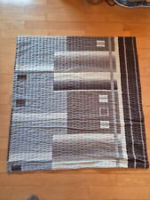 SOFT WAVE MF Seersucker Bettwäsche Verlaufskaros grau Doppelbett 8-tlg. Neu