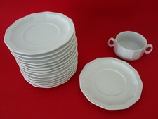 Rosenthal Polygon Studio-Linie weiß --- 1 Untertasse zu Suppentasse Hotel