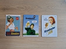 2x Krombacher Blechschilder Sinalco Blechschild Metallschild