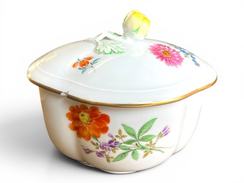 Meissen zuckerdose bonbonniere - meissen,