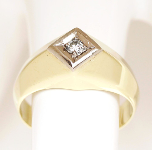 Brillantring herrenring - herrenring, 14