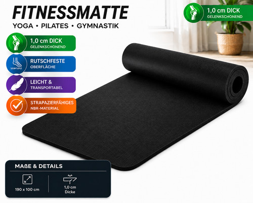 Yogamatte fitnessmatte - yogamatte,