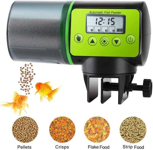 Automatic fish feeder digital - feeder,