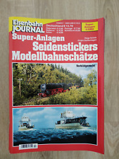 Heft Zeitschrift Journal Eisenbahn Super Anlagen 4/2002