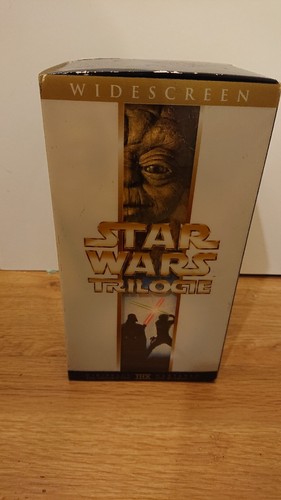 Star wars trilogie vhs - star,