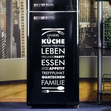 Wandtattoo Unsere Küche 70cm