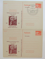 Ganzsache DDR P 86 I C 4 100 Jahre Esperanto-Werkstatt 1987 Halle Zamenhof