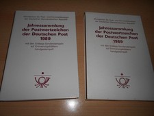 DDR - Ersttagsblatt-Jahreszusammenstellung 1989 kpl. - Mi.wert 220,- Euro