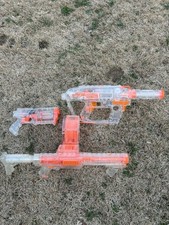 Nerf Clear Series Blaster Lot