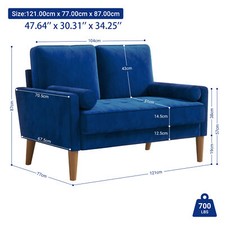 Sitzer samt sofa modern - samt,