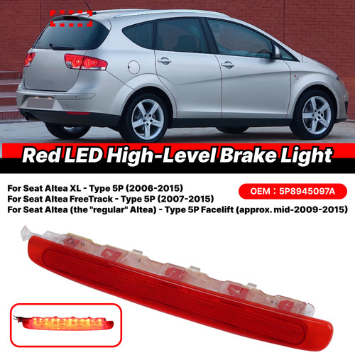 Red tail light - red, brake