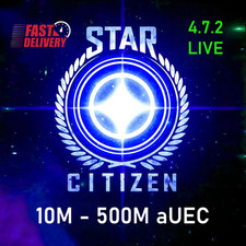 Star Citizen aUEC | 10M - 500M