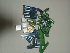 PC Schrott CPU Schrott RAM Schrott für Gold Recycling