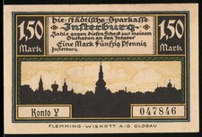 Notgeld Insterburg, 1,50 Mark