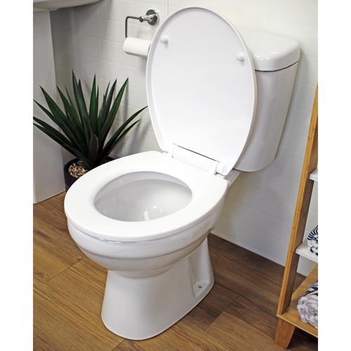 Soft close sitz weiß bad - wc-sitz,