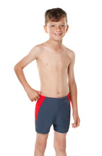 Kes-Vir Inkontinenz Jungen Badeshorties in Schiefer/Rot (Bowel Control) für Kinder