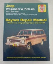 Reparaturanleitung Jeep Wagoneer + Pick-up J Cherokee Grand Wagoneer, Bj. 72-91