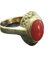 Art Deco Korallenring 333 er