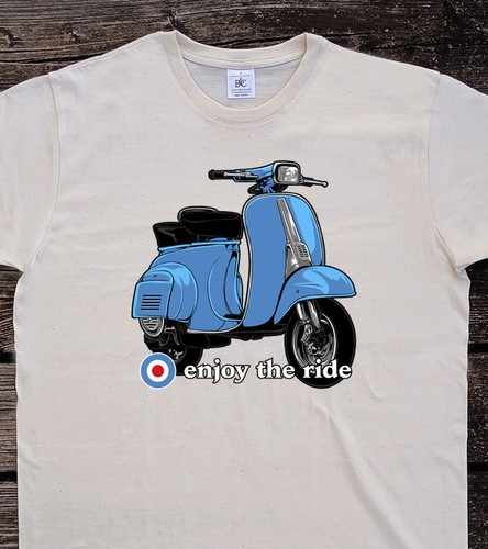 Shirt mit scooter print - scooter,