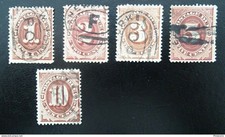 USA Portomarken Mi 1-7 , Sc