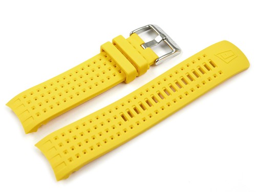 Uhrenarmband gelb aus