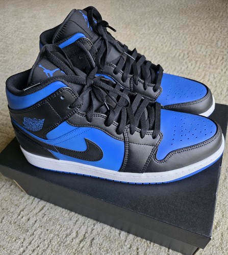 Air jordan mid black royal - jordan,