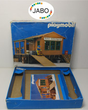 (R2/20) Playmobil Leerkarton 4305 Güterbahnhof OVP und BA Klicky Eisenbahn